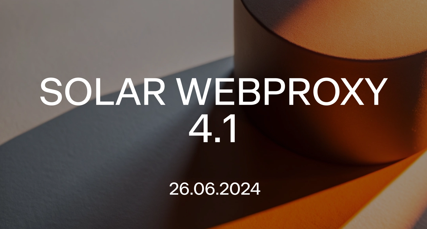 Solar webProxy 4.1
