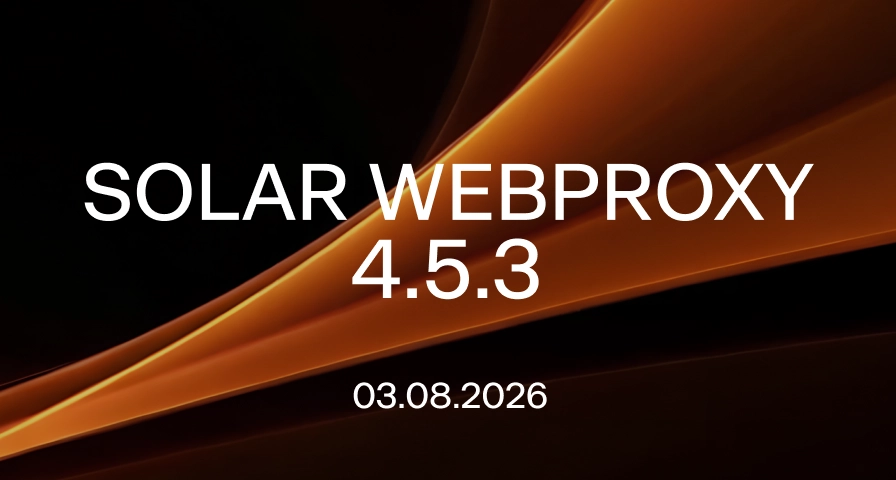 Solar webProxy 4.5