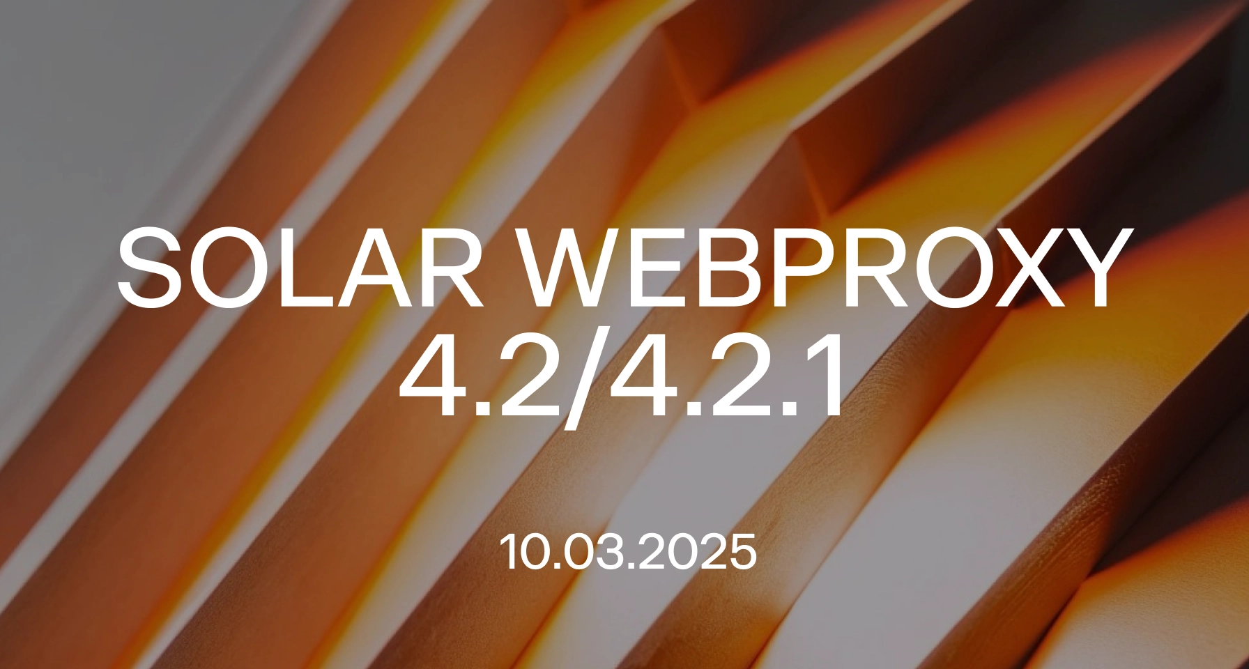 Solar webProxy 4.2/ 4.2.1