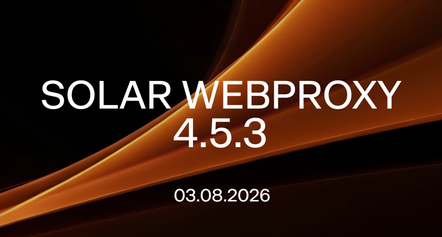Solar webProxy 4.5