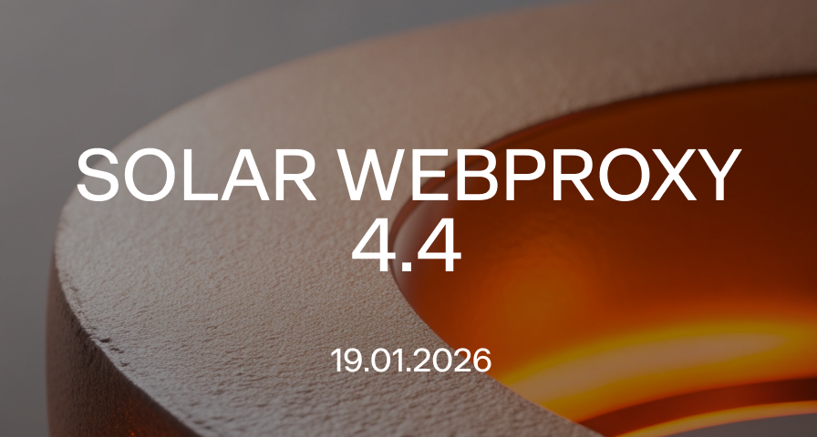 Solar webProxy 4.4