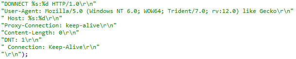 HTTP-запрос в Donnect